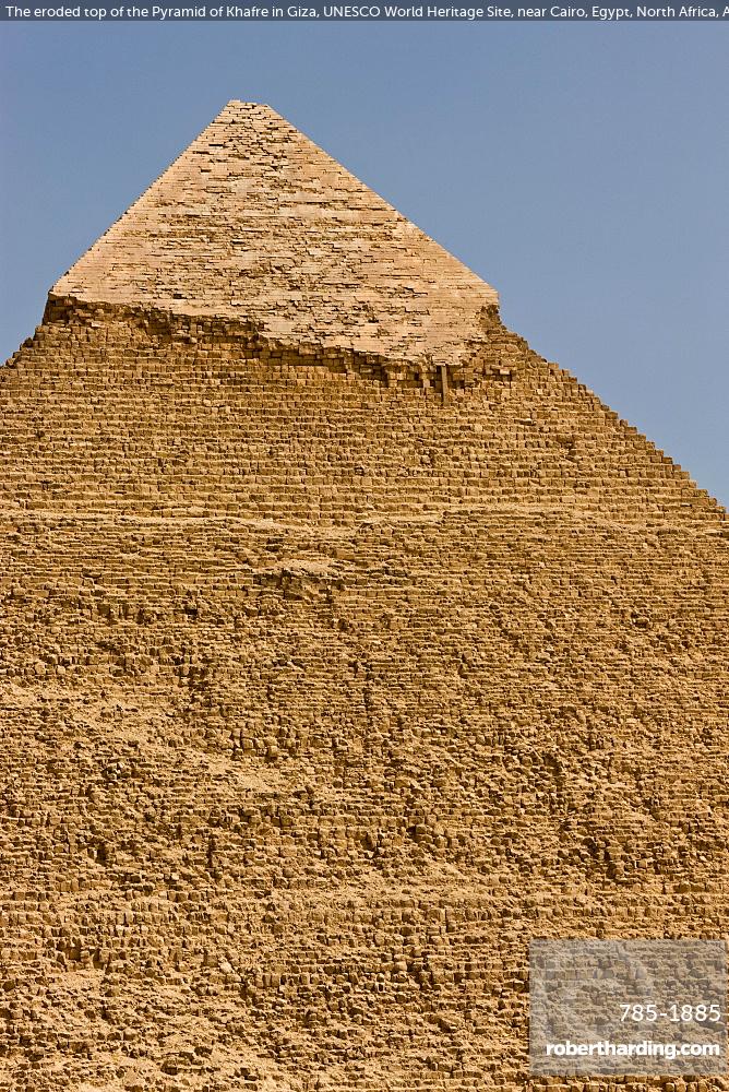 255　TOP of Pyramid The eroded top of the | Stock Photo