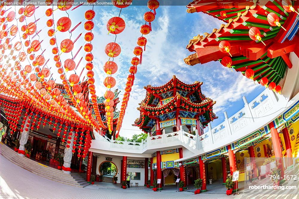 Thean Hou Chinese Temple, Kuala Lumpur, Malaysia, Southeast Asia, Asia