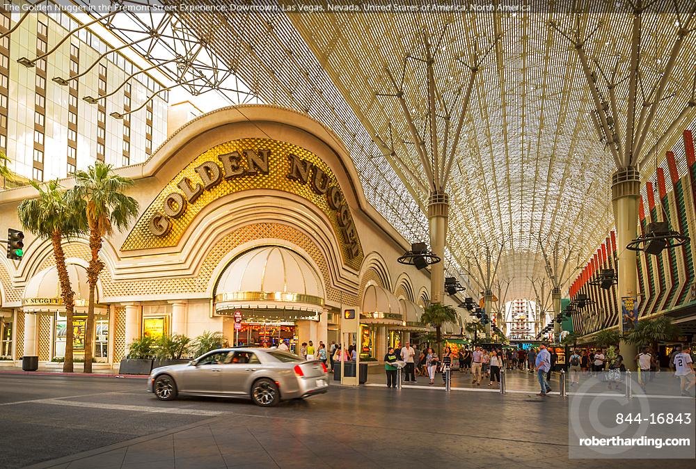 The Golden Nugget in the | Stock Photo